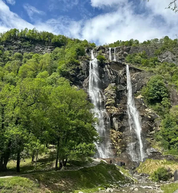 Trekking alle Cascate dell'Acquafraggia