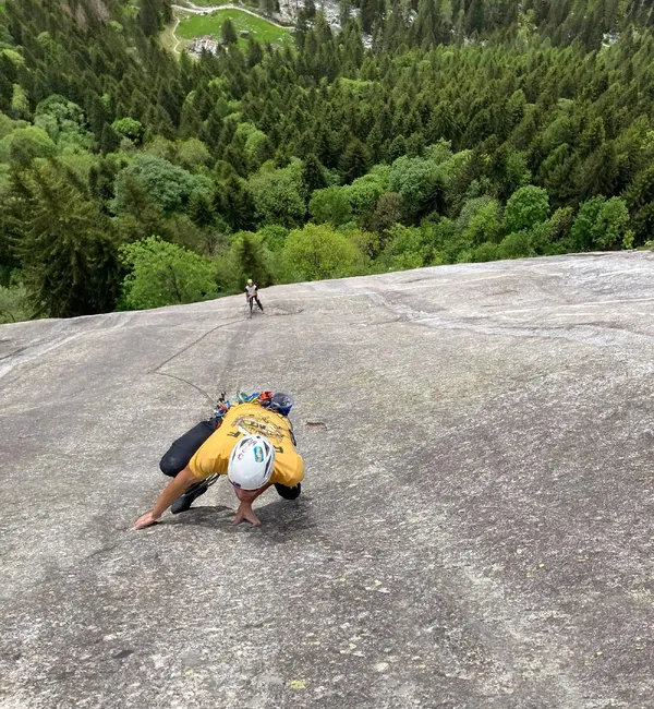 Primi passi in Val di Mello