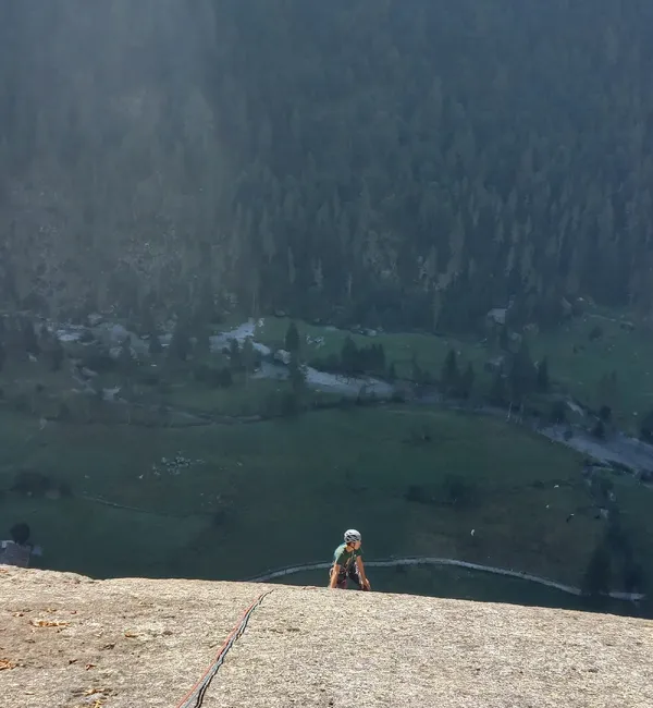 Primi passi in Val di Mello