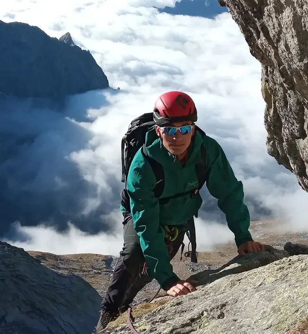 Pizzo Badile 3308 m - Via Normale
