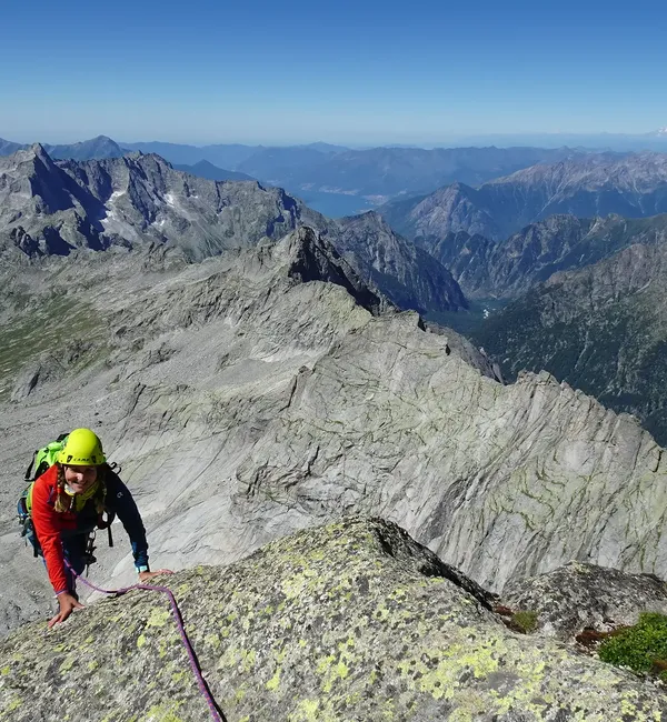 Pizzo Badile 3308 m - Via Normale