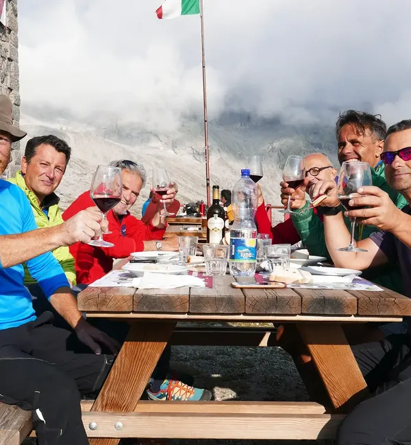 Spigolo Vinci al Pizzo Cengalo