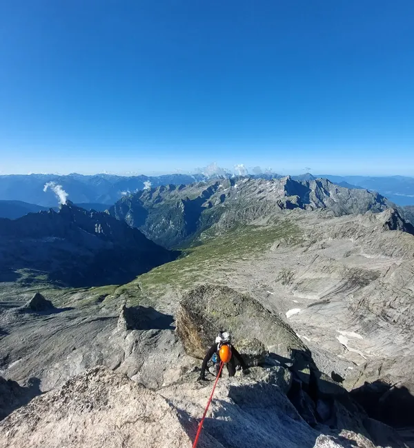 Traversata Punta Sertori - Pizzo Badile