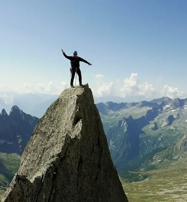 Via Marimonti alla Punta Sertori 3195 m