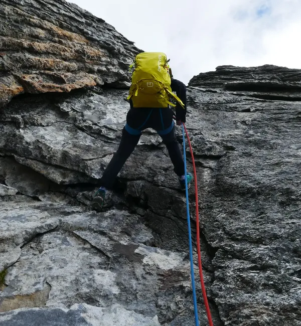 Via Marimonti alla Punta Sertori 3195 m