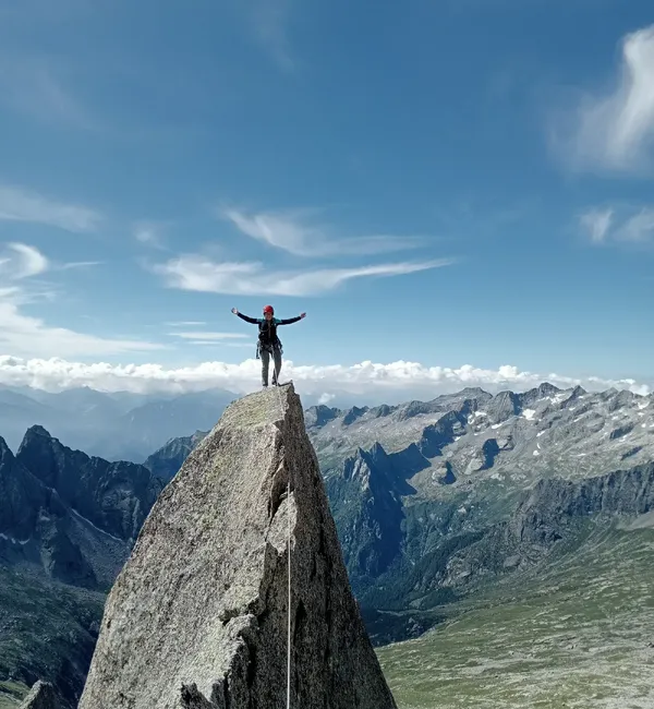 Via Marimonti alla Punta Sertori 3195 m