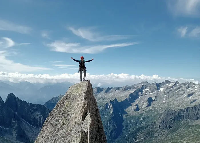 Via Marimonti alla Punta Sertori 3195 m