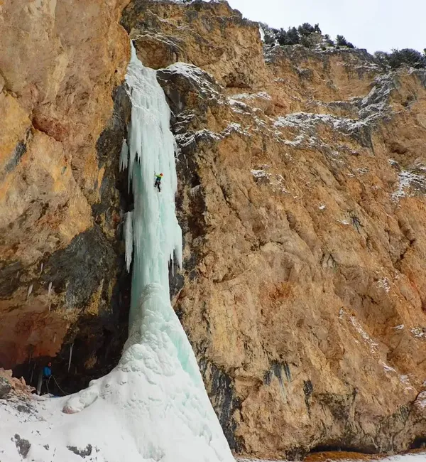 Cascate di ghiaccio a Livigno