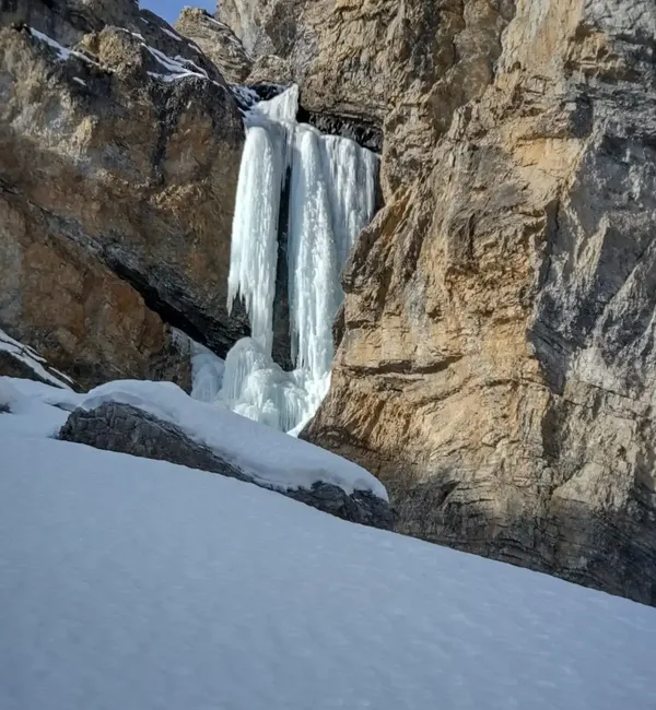 Cascate di ghiaccio a Livigno