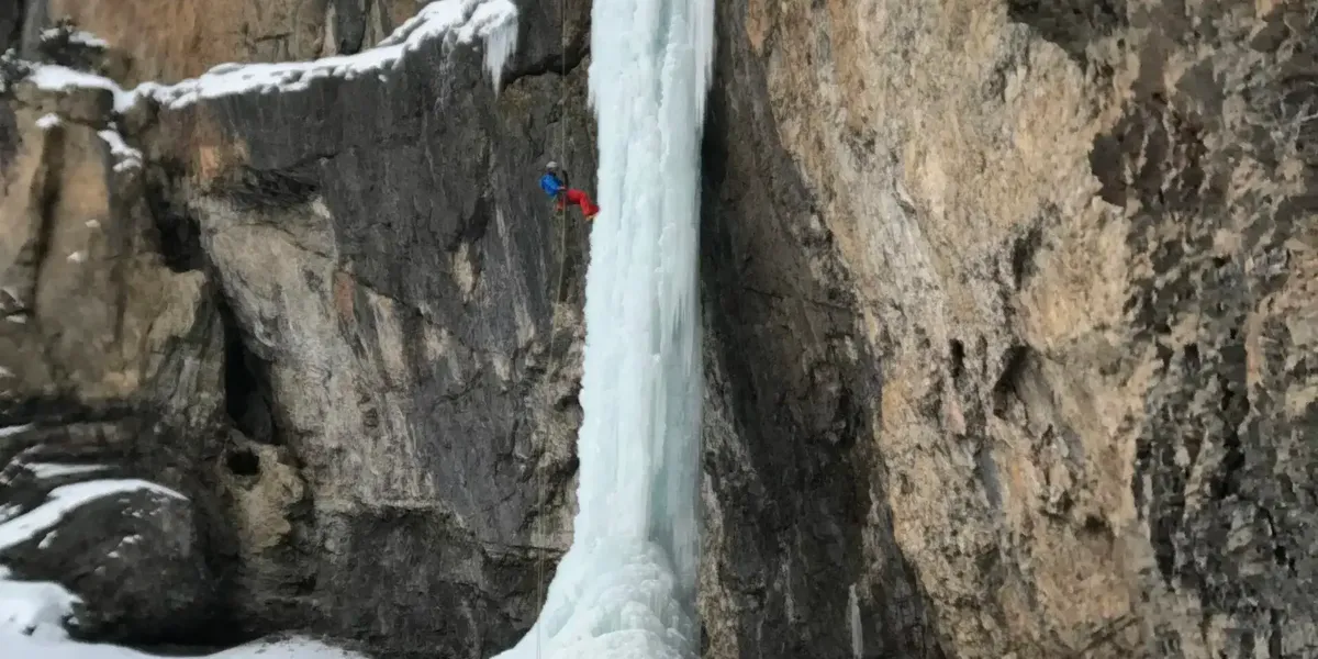 Cascate di ghiaccio a Livigno