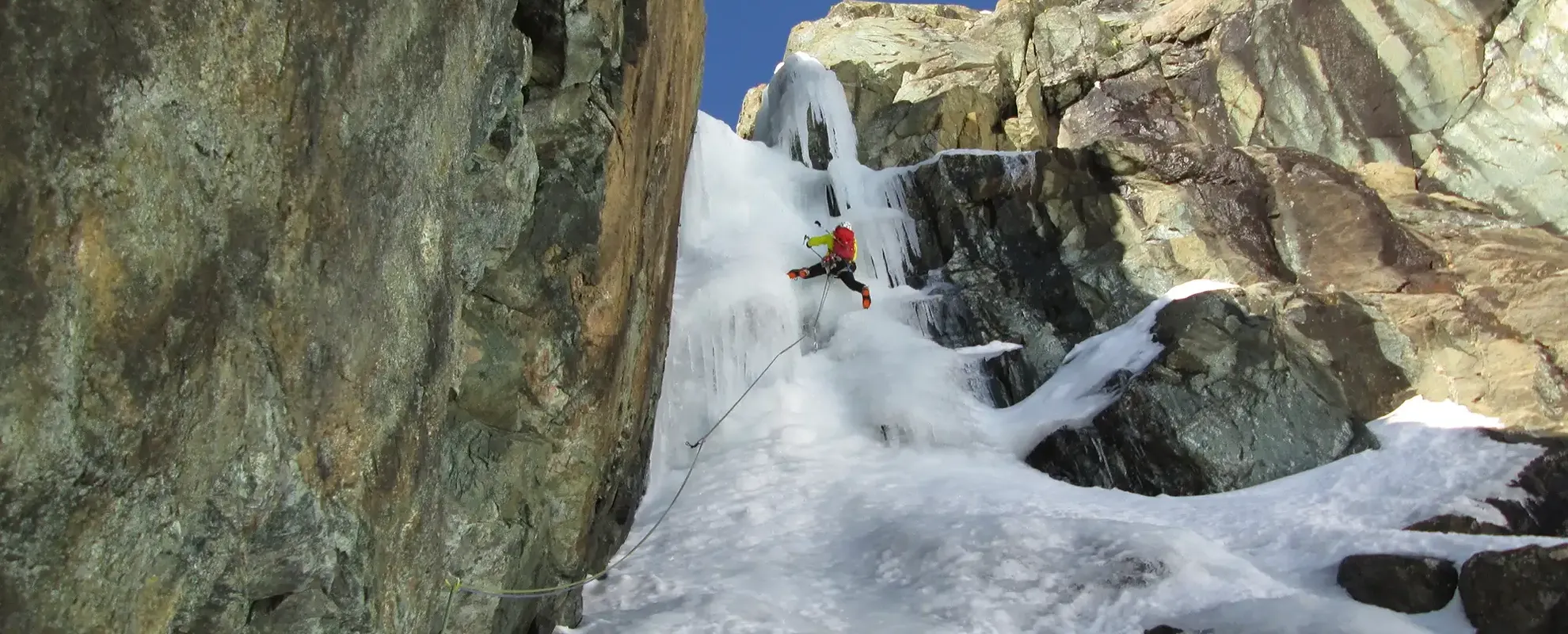 Cascate di ghiaccio e couloir